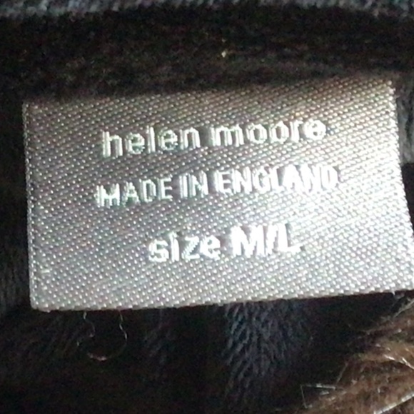 HELEN MOORE FAUX FUR HAT SIZE M/L MADE IN ENGLAND - Picture 3 of 4